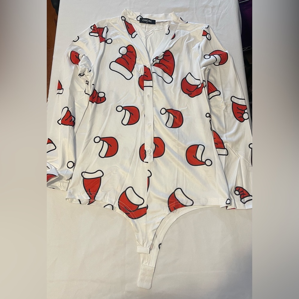 Chic Me Santa Hat Pajamas